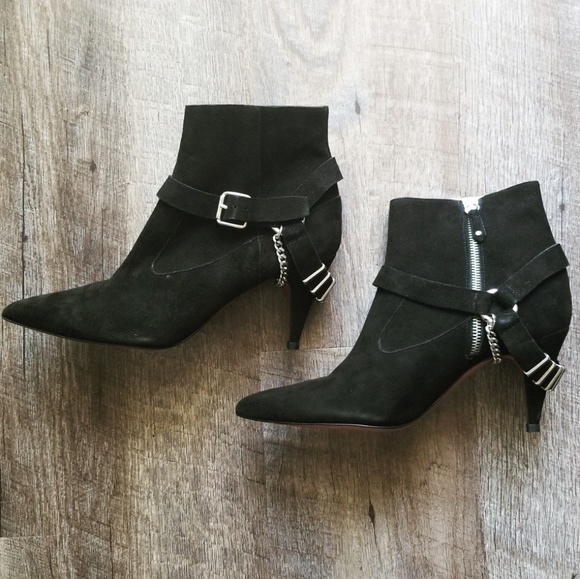 🍒NWOB🍒 IRO SUEDE MOTO BOOTIES - Picture 5 of 7